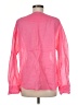 J.Crew 100% Ramie Pink Long Sleeve Blouse Size M - photo 2