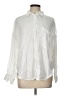 Zara White Long Sleeve Button-Down Shirt Size L - photo 1