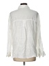 Zara White Long Sleeve Button-Down Shirt Size L - photo 2