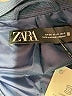 Zara Plaid Blue Blazer Size 6 - photo 6