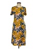 Lularoe Print Yellow Casual Dress Size XS - photo 1