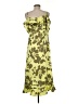 DKNY 100% Polyester Camo Green Cocktail Dress Size 8 - photo 2