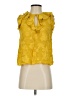 Joie Yellow Sleeveless Blouse Size S - photo 1