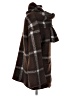 Zara Brown Poncho Size Sm - Med - photo 4