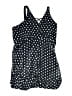 BLOOMCHIC Polka Dots Black Swimsuit Cover Up Size 22 - 24 - photo 1
