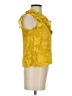 Joie Yellow Sleeveless Blouse Size S - photo 4