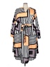 BLOOMCHIC Print Gray Casual Dress Size 22 - photo 1