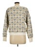 Blu Pepper Print Ivory Pullover Sweater Size L - photo 2
