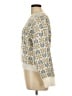 Blu Pepper Print Ivory Pullover Sweater Size L - photo 5