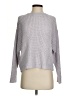 MNG Solid Gray Turtleneck Sweater Size S - photo 1