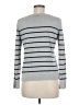 Nautica 100% Cotton Stripes Silver Pullover Sweater Size M - photo 2