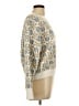 Blu Pepper Print Ivory Pullover Sweater Size L - photo 4