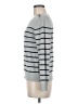 Nautica 100% Cotton Stripes Silver Pullover Sweater Size M - photo 5