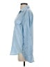 Babaton 100% Lyocell Blue Long Sleeve Blouse Size S - photo 5