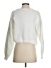 Hollister 100% Polyester Solid White Pullover Sweater Size XS - photo 2