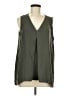 Fever 100% Polyester Green Sleeveless Blouse Size M - photo 1