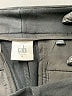 CAbi Solid Black Dress Pants Size 8 - photo 7