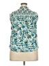 THML 100% Polyester Teal Sleeveless Blouse Size XXL - photo 2