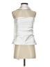 Zara 100% Polyester Silver Sleeveless Blouse Size S - photo 1