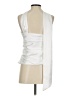 Zara 100% Polyester Silver Sleeveless Blouse Size S - photo 2