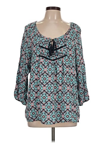 Grayson 3/4 Sleeve Blouse (view 1)