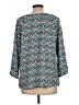 Grayson Teal 3/4 Sleeve Blouse Size L (estimated) - photo 2