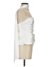 Zara 100% Polyester Silver Sleeveless Blouse Size S - photo 4