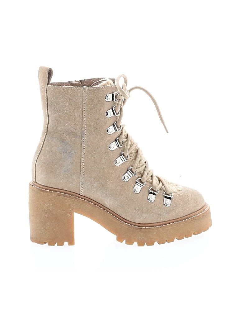 Pre-owned Jeffrey Campbell Ankle Boots In Tan