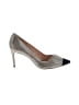 Tory Burch 100% Leather Gray Heels Size 9 1/2 - photo 1