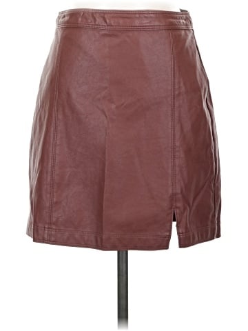 Abercrombie & Fitch Faux Leather Skirt (view 1)