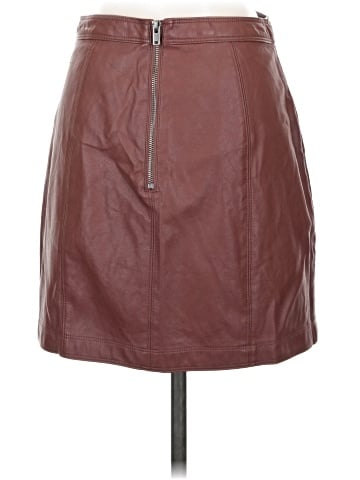 Abercrombie & Fitch Faux Leather Skirt (view 2)