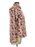 Eddie Bauer Floral Purple Long Sleeve Blouse Size L - photo 4