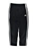 Adidas 100% Polyester Black Track Pants Size 14 - 16 - photo 1