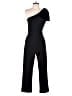 o.p.t Solid Black Jumpsuit Size S - photo 1