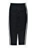 Adidas 100% Polyester Black Track Pants Size 14 - 16 - photo 2