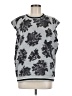 MSGM Floral Gray Sweater Vest Size M - photo 1