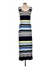 Spense Stripes Blue Casual Dress Size L - photo 2