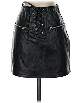 Missguided Faux Leather Skirt (view 1)