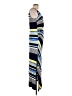 Spense Stripes Blue Casual Dress Size L - photo 4