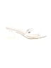 Bamboo White Sandals Size 8 1/2 - photo 1
