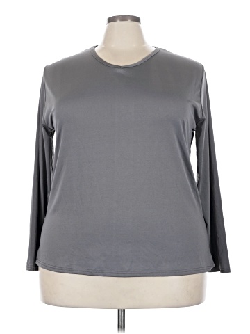 Real Essentials 3/4 Sleeve T-Shirt (view 1)