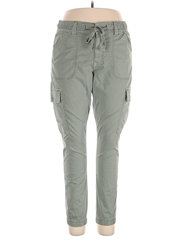 Pre-owned American Eagle Outfitters Cargo Pants In Green