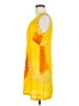 Rain Tropical Yellow Cocktail Dress Size M - photo 5