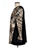 Style&Co Animal Print Gold Long Sleeve Blouse Size L - photo 5