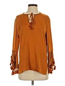 Kobi Halperin Long Sleeve Silk Top (view 1)