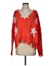 Vestique Stars Orange Pullover Sweater Size S - photo 1