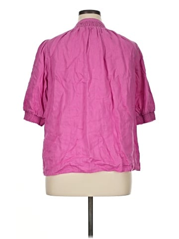 Boden 3/4 Sleeve Button-Down Shirt (view 2)
