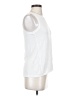 Halogen White Sleeveless T-Shirt Size S - photo 4
