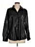 Kirious 100% Polyester Black Faux Leather Jacket Size L - photo 1