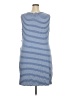 Gibson Stripes Blue Casual Dress Size 3X - photo 2